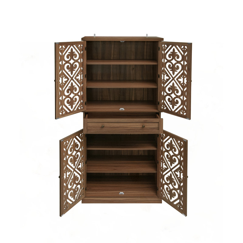 4 Door Cabinet with 1 Drawer