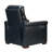 Adela 36.02'' W Genuine Leather Power Recliner with Solid Wood Legs-642822610