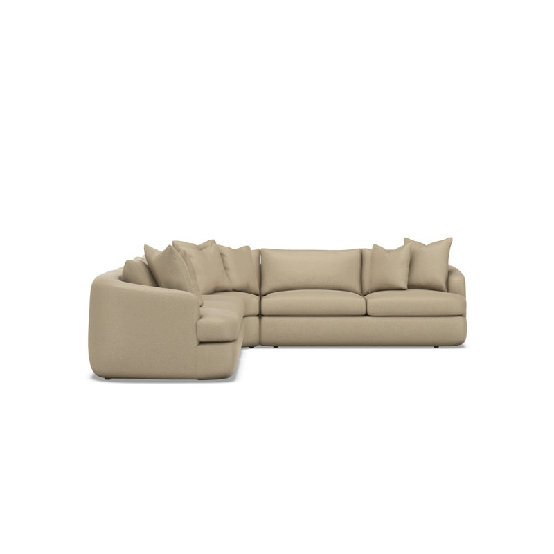 Jules Fabric 4 Pc Sectional, 1697-200