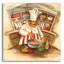  «Gastronomie» par Silvia Vassileva, art mural en verre acrylique, 36 po x 36 po-991550730