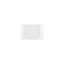 Vaisselle en verre 7,75 po x 5 po x H: plateau rectangulaire en verre transparent 0,75 po (ensemble de 4)