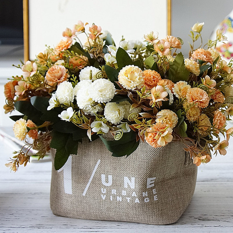 Faux Silk Lilac Arrangement, Champagne