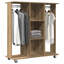 Wardrobe With Shelf 102 X 38 X 110 Cm Engineered Wood-1710657990