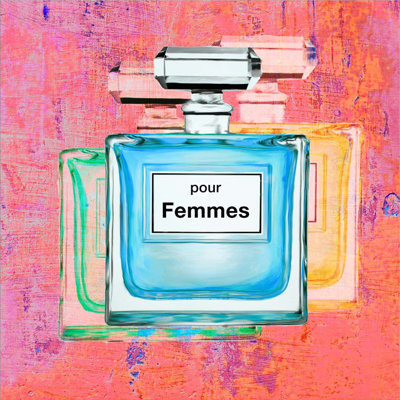 "Pour femmes III" par Michelle Clair, art mural encadré