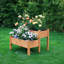 Lit de jardin surélevé en bois-125965183