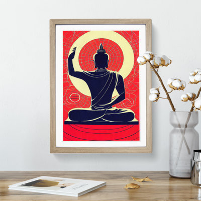 Artistic Buddha - Single Picture Frame Print