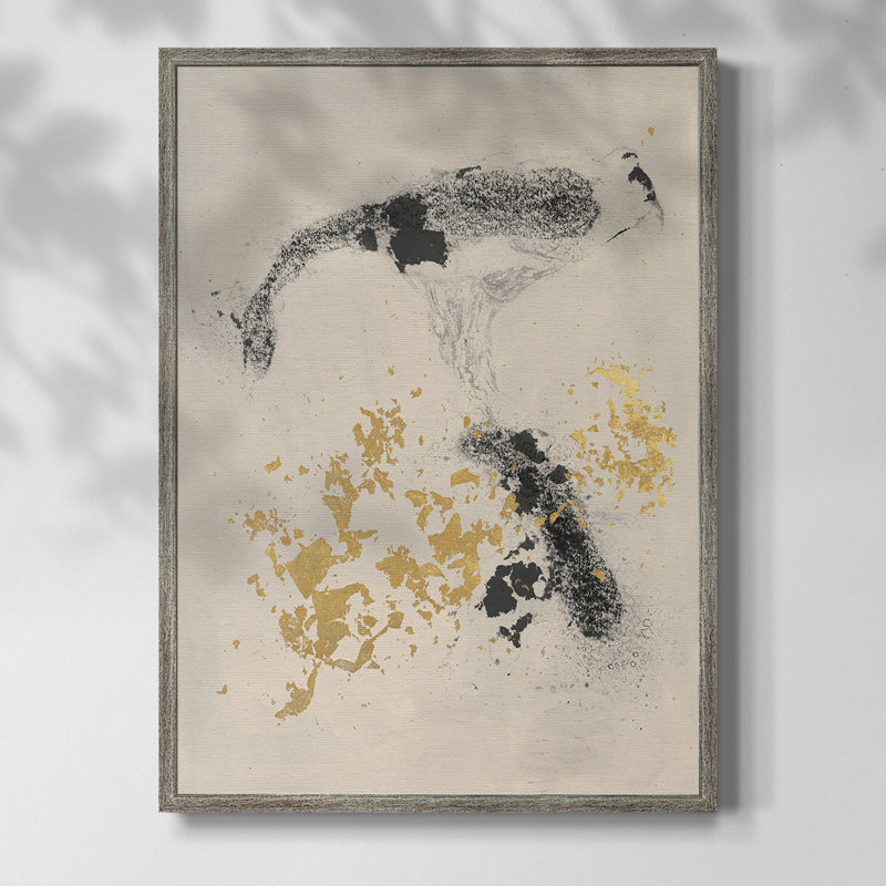 «Charcoal Remnants I», reproduction encadrée - bois massif, H 11 po x l 9 po