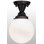 Schoolhouse & Early Electric 1 - Light Semi Flush Mount
