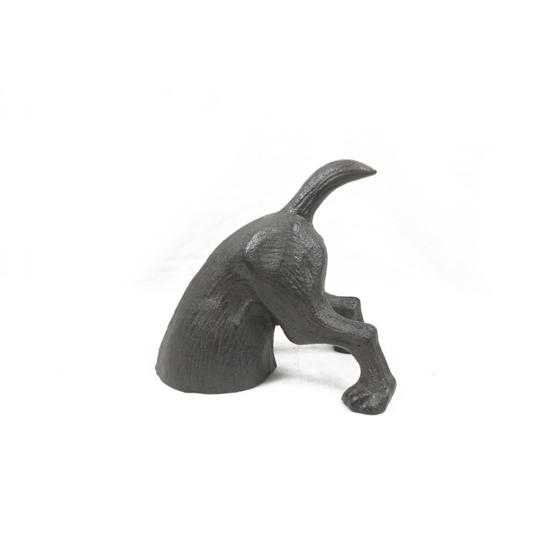 Cast Iron Dog Door Stop