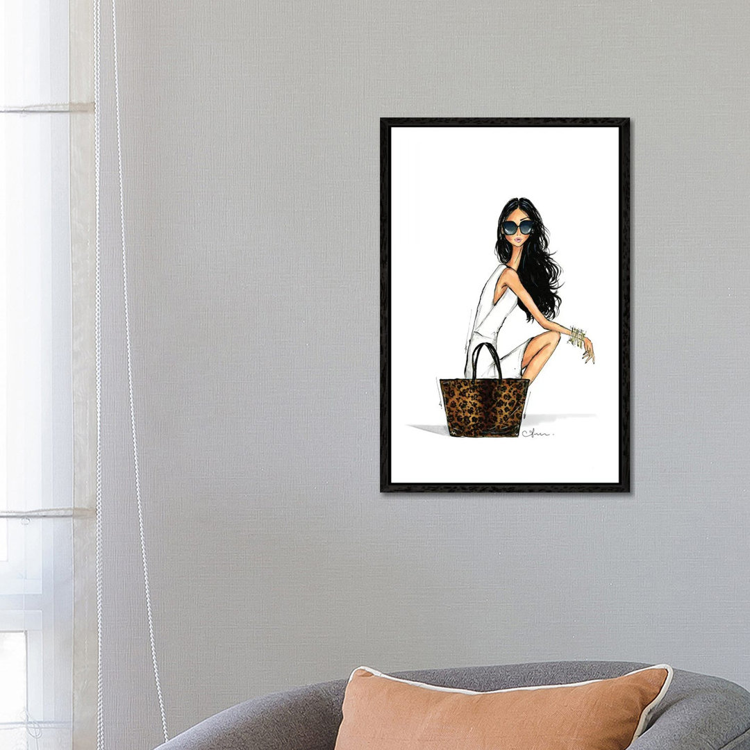 Leopard Tote von Anum Tariq - Giclée auf Leinwand in der Galerie