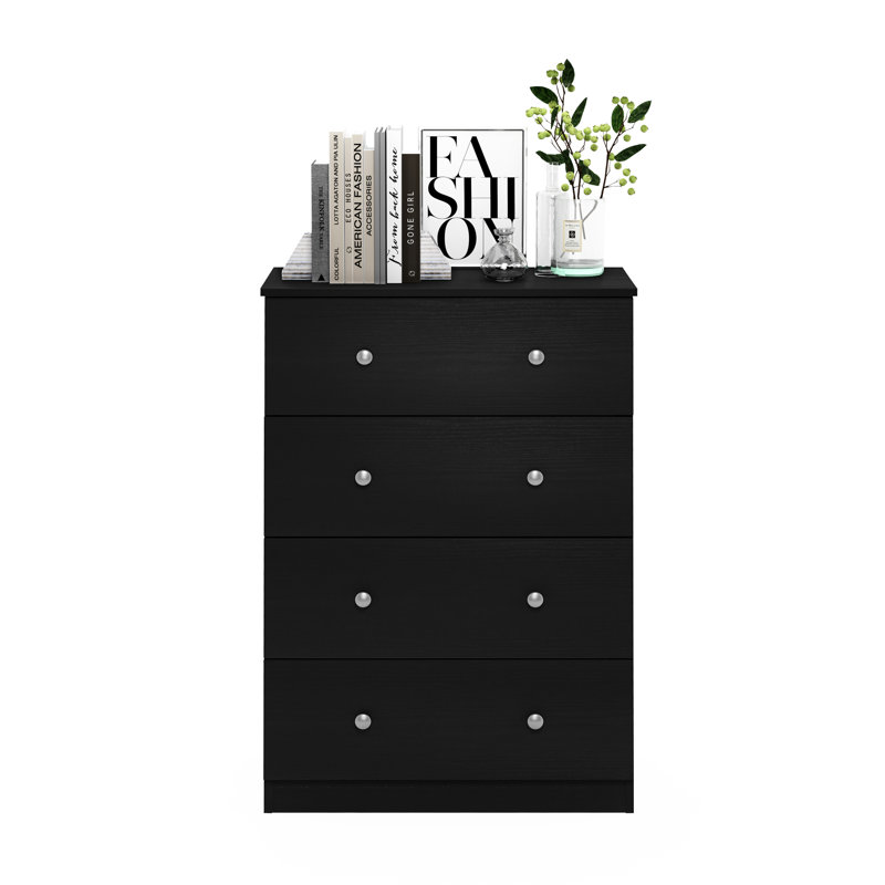 Lakeyda 27.72'' W 4 - Drawer Dresser, Americano