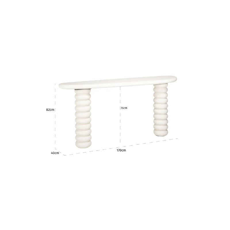 Bloomstone 67'' W Console Table