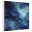 «Rich Blue Watery Abstract» par The Creative Bunch Studio, reproduction d'art sur toile encadrée