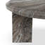Dakota Nesting Coffee Table- Small-Dark Taupe Marble Solid