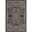 Tapis noir et blanc Aucun-1456246129