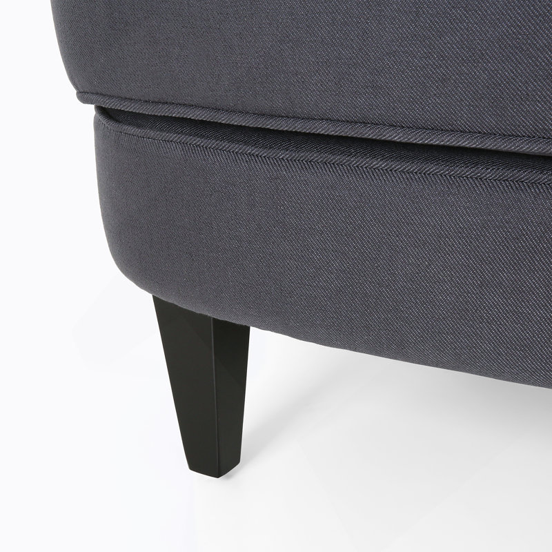Ensemble de fauteuil club et repose-pieds pour un confort inégalé et un style intemporel dans tout espace de vie