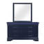 Miroir bleu Charleston