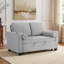 Upholstered Tufted Convertible Pull-Out Sleeper Sofa Bed - Adjustable Backrest With 2 Soft Pillows-2061366991
