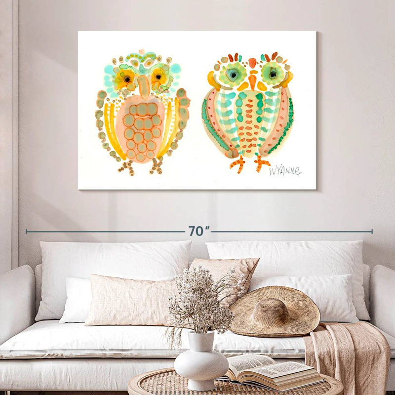 Ashelle Wise Owls, H 32 po x l 48 po