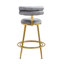 Ensemble de 2 tabourets de comptoir 27,65 po Modern-65288186