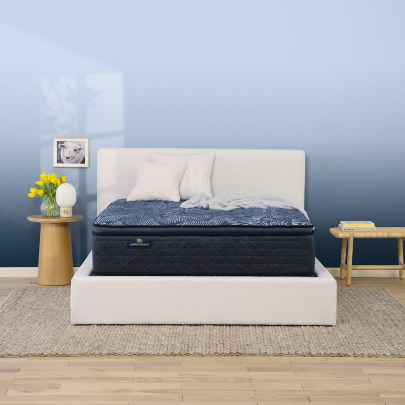 Matelas ferme à plateau-coussin 15 po Serta Serta Perfect Sleeper, Simple