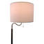 Lampe sur pied en métal Dacotah