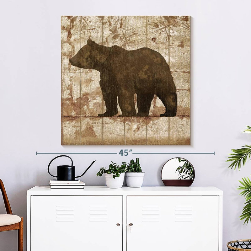 Brampt Bear Crossing, H 33 po x l 33 po