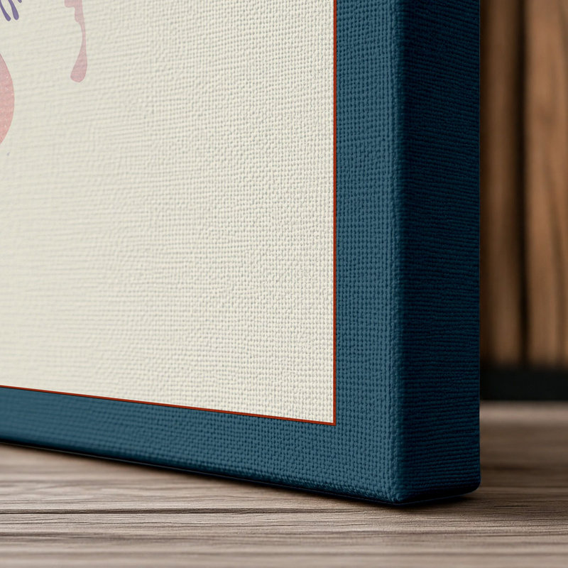 Print, 30x20 - 76.2 x 50.8 cm, Teal Border