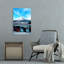 Mount Fuji Waffle Shop Abstract Contemporary Wall Art Print 1 Piece Wrapped Canvas Wall Art-189602220