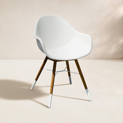 Rafael Reclining Teak Patio Armchair