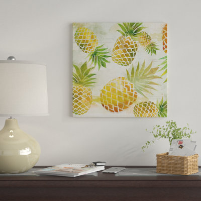 « ananas danse i », impression sur toile