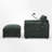 Upholstered Accent Armchair With Storage Ottoman-1890609190