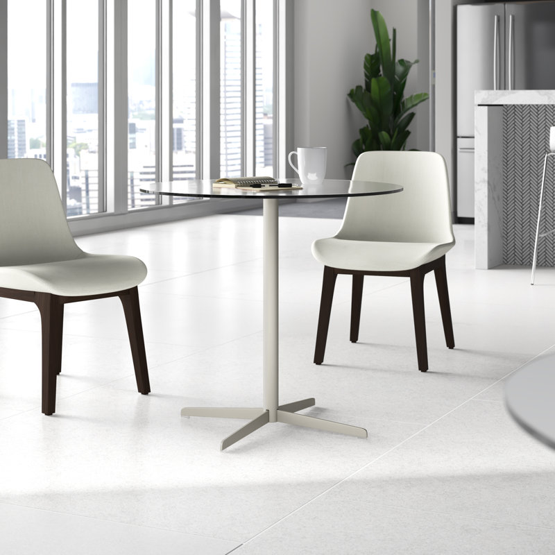 Kerveen Circular Glass Meeting Table