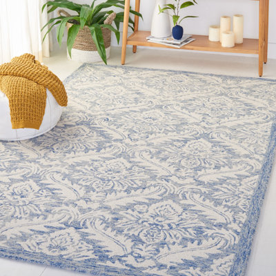 Seaview Hand Tufted Wool Ikat Rug