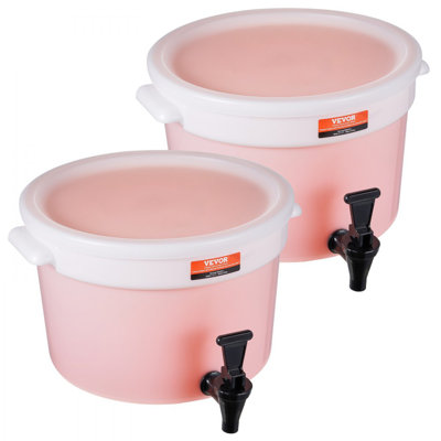 Distributeur de boissons, distributeur de boissons de 3 gallons pour les fêtes, distributeur de jus en plastique avec robinet et couvercle