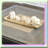 Burlap Square Set - 4 Pack