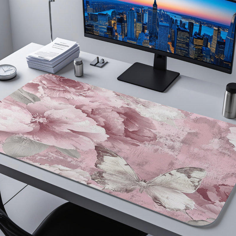 Polyester Desk Pad, 31.5x15.5