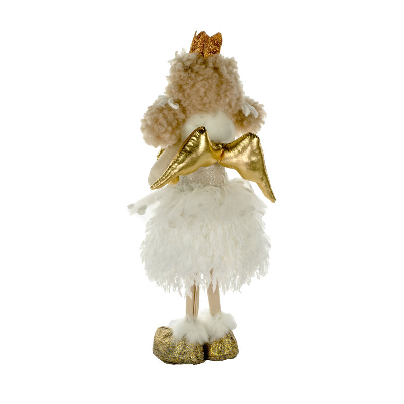 Figurine de poupée fille, Blanc