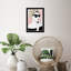 « all glammed up night feuille », impression encadrée-1620313971-1620313968