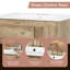 Meuble-lavabo autoportant 30 po avec tiroir coulissant et lavabo en céramique