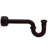 LA-Style Pedestal Sink Kit with P-Trap, Supply Lines, Flanges and Cross Handle Angle Stops-37193200