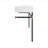 Modway Redeem Acrylic Wall-Mount Bathroom Vanity-893515946