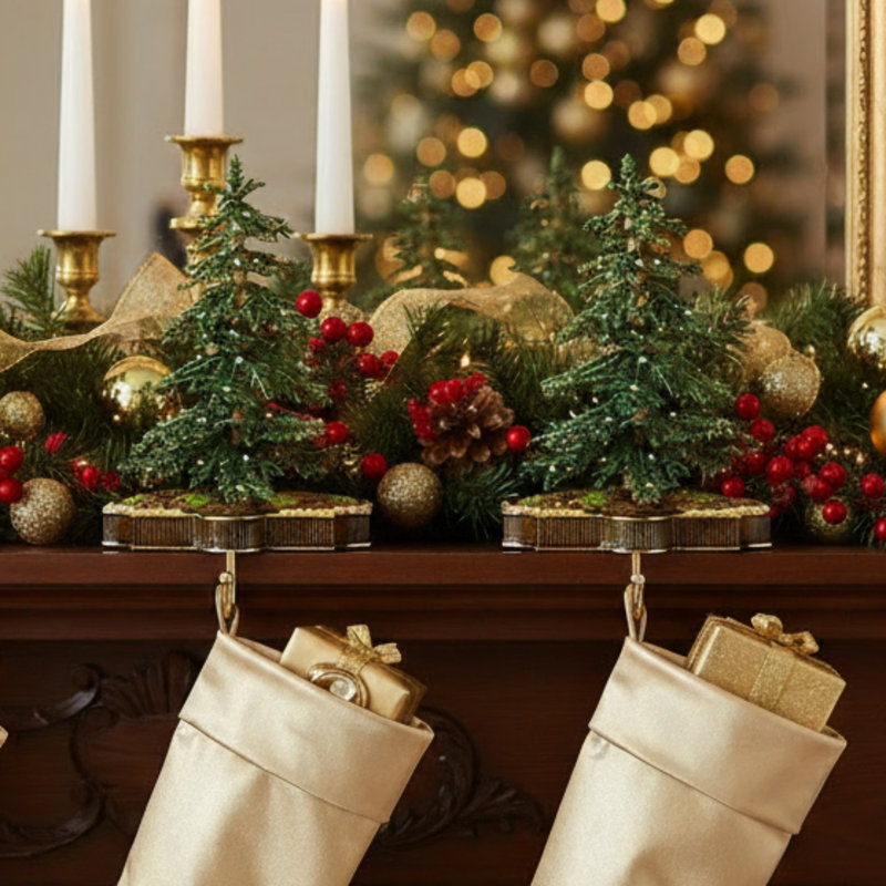 Holiday Tree Stocking Holder