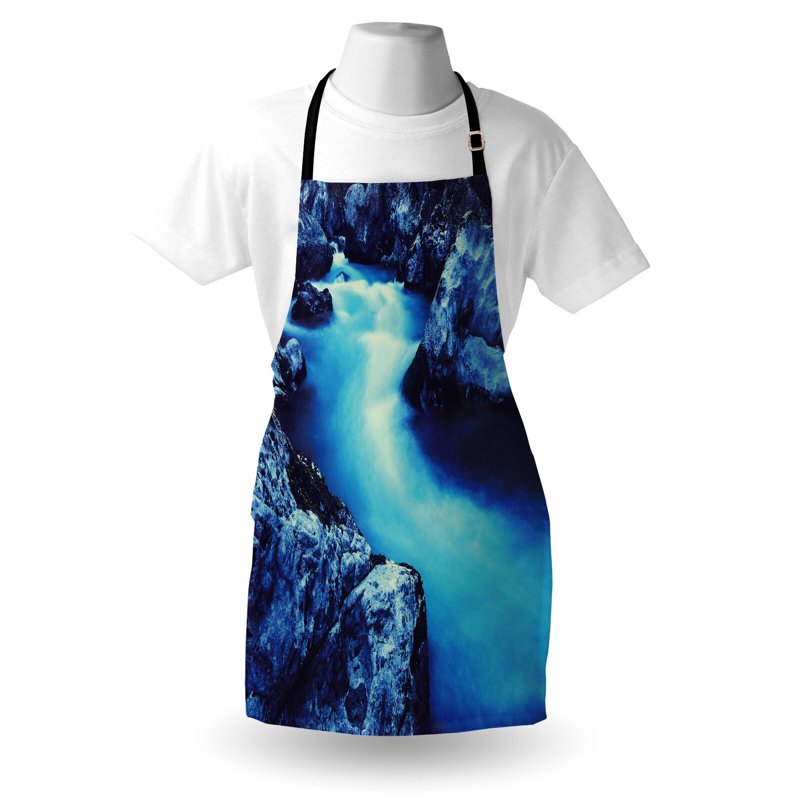 No Pattern Bib Apron