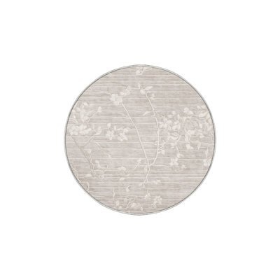 Machine Washable Beige Area Rug