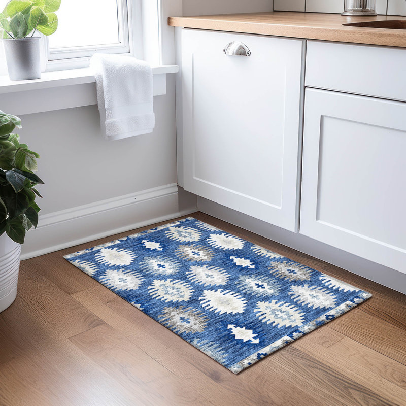 Tapis Chayden avec envers antidérapant, Rectangle 1 pi 8 po x 2 pi 6 po