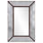 Ercole Metal Framed Rectangular Rustic Accent Wall Mirror