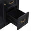 Meuble-lavabo de salle de bain avec lavabo, 4 tiroirs, porte à fermeture en douceur, tablette réglable, lavabo en céramique et finition pour un rangement efficace-1470549914