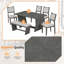 Ensemble de table de salle à manger 6 pièces pour 6 personnes-1193519506-1193519599-1193519507