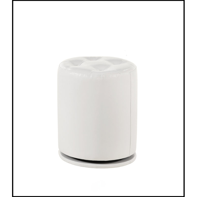 Tabouret de coiffeuse pivotant 1 pièce, Noir